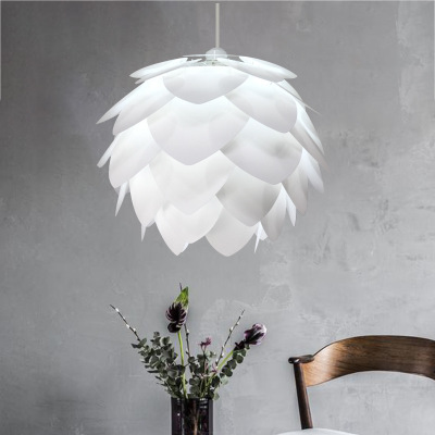 丹麦现代简约北欧松果吊灯PP装饰灯创意客厅餐厅卧室灯具