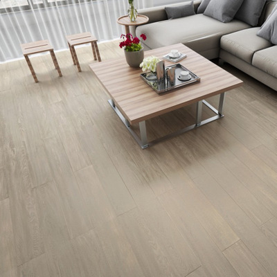 诺雅林 银粉冷色橡木木皮多层实木地板 15mmEO环保实木复合木地板