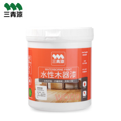 水性漆环保木器漆0.5L 透明家具涂料防水DIY 家具修补膏木器漆