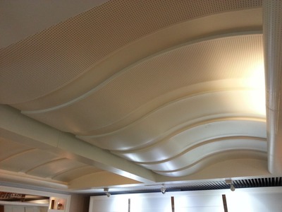 工装铝扣板吊顶铝天花平板全孔喷粉滚涂 600*600 300*300铝天花