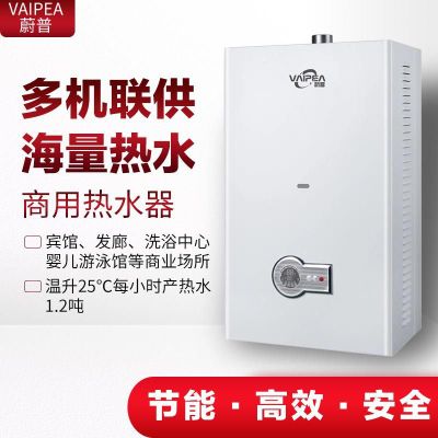 全自动壁挂式锅炉洗浴热水炉40KW宾馆酒店发廊别墅商用燃气热水器