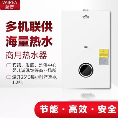 全自动壁挂式燃气热水锅炉洗浴热水炉40KW宾馆酒店发廊商用热水器