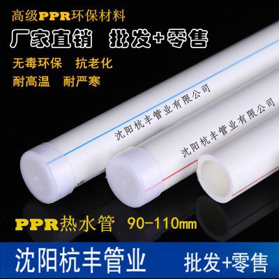 PPR管 PPR冷热水管 PPR管材 90-110PPR热水管 自来水管 量大从优