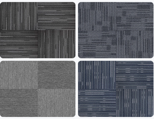 办公室方块地毯生产厂家阻燃防火地毯美林肯英特飞萧氏海马地毯