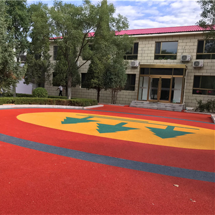 重庆市  透水混凝土材料 透水砼材料 压模地坪