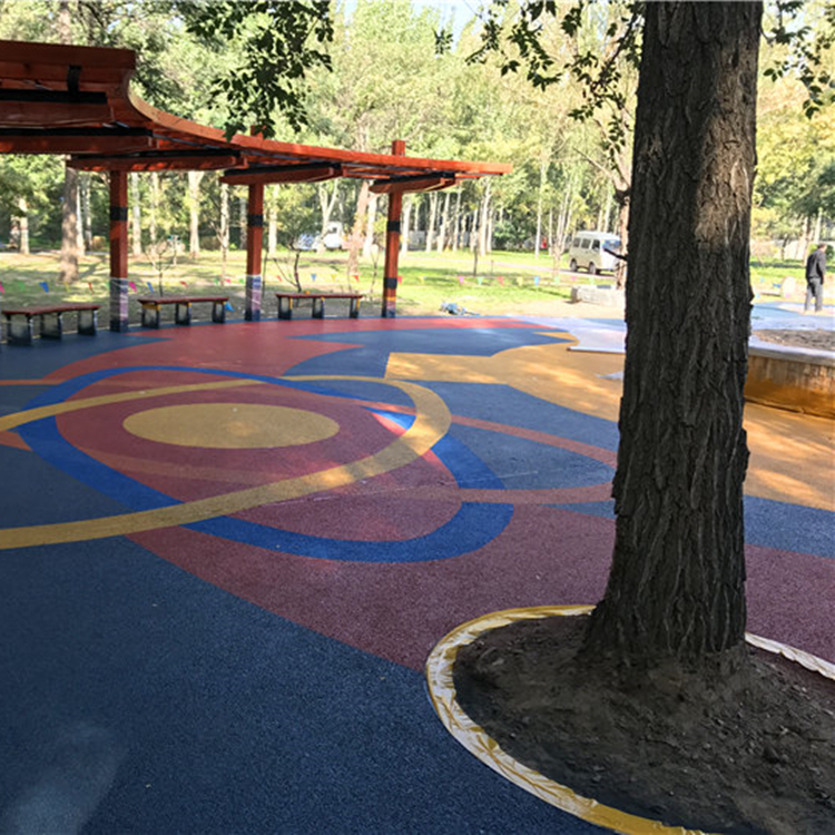 甘孜州 透水混凝土材料 透水砼材料 压模地坪