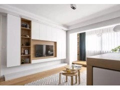 舍弃传统吊灯,小户型客厅装上筒灯,简约又大气!